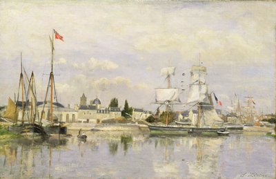 Das Bassin Saint-Pierre in Caen von Stanislas Victor Edouard Lepine